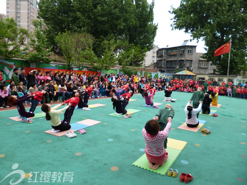 山東濟(jì)南紅纓智慧樹幼兒園舉辦春季運(yùn)動會