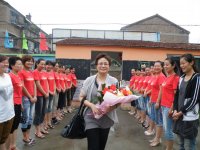 新藝幼兒園歡迎楊瑛總園長(zhǎng)的到來(lái)